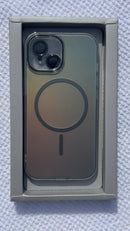 Capinha Magnética Premium Anti-Impacto – Acrílico + Silicone – com MagSafe e Película de Câmera