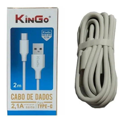 CABO TYPE-C (USB) 2 METROS (KINGO)