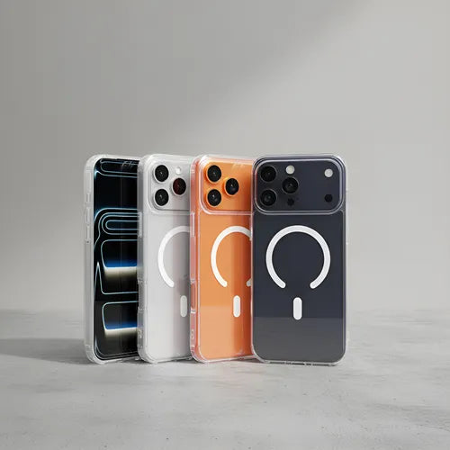 Capinha Magnética Trans + Película 3d Para iPhone 17 Pro Max